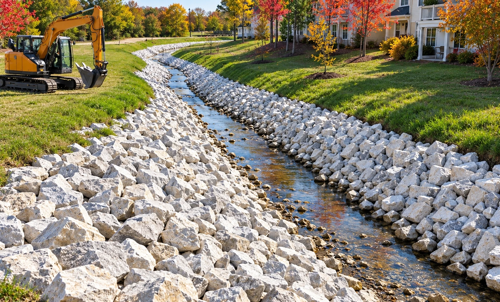 Rip-Rap-Drainage-Channel